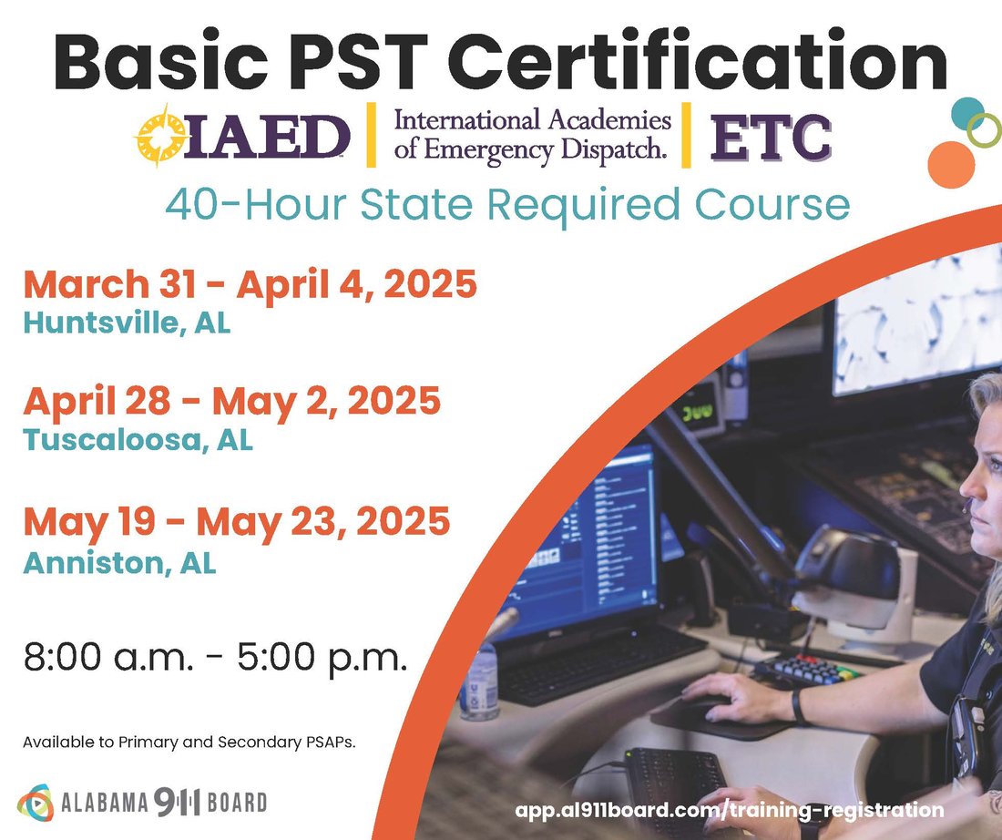 40-Hour Basic PST- April Tuscaloosa-1